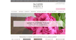 Desktop Screenshot of mccarthyflorist.com